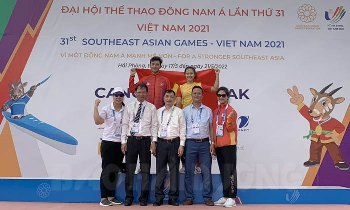 3 vận động viên Hải Dương giành huy chương vàng tại SEA Games 31 sáng 19.5